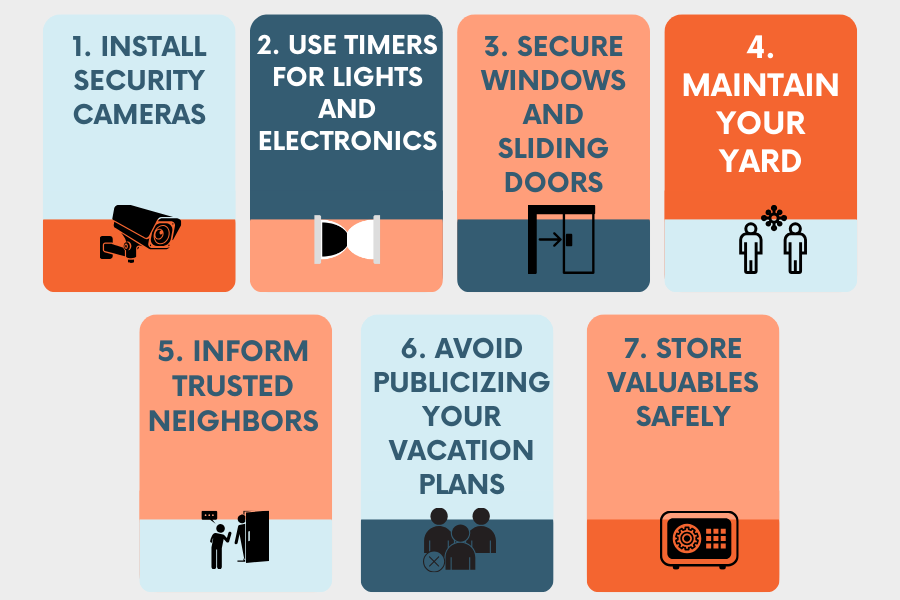 Additional Tips for Securing Your Home While on Vacation