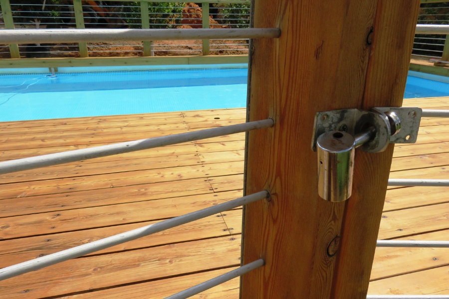 Pool Gate Locks